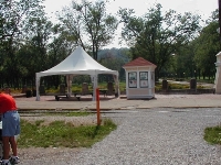 Ticket Booth and Waiting Area