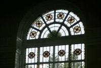 Stained Glass Window in the Hygea Spring